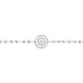 Bracelets Les Georgettes Bracelet Astrale argent&eacute; 16mm Blanc Grenoble
