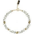 Bracelets Les Georgettes Bracelet Les Cadettes perles et laiton dor&eacute; Jaune