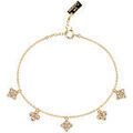 Bracelets Les Georgettes Bracelet Fleurs dor&eacute; Collection Les Cadettes Jaune
