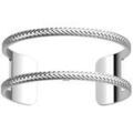 Bracelets Les Georgettes Bracelet Pure Tresse argent&eacute; 25mm Blanc