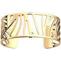 Bracelets sur Grenoble : Bracelets Les Georgettes Manchette Perroquet dor&eacute;e 25mm Jaune