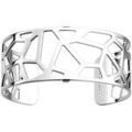 Bracelets Les Georgettes Manchette Girafe argent&eacute;e 25mm Blanc Grenoble