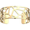 Bracelets Les Georgettes Manchette Girafe dor&eacute;e 25mm Jaune