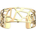 Bracelets sur Grenoble : Bracelets Les Georgettes Manchette Girafe dor&eacute;e 25mm Jaune
