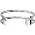 Bracelets Les Georgettes Bracelet Pure Tresse argent&eacute; 14mm Blanc Grenoble