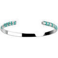 Bracelets sur Grenoble : Bracelets Les Georgettes Bracelet jonc Les Cadettes Tigre laque verte/grise