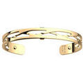 Bracelets sur Grenoble : Bracelets Les Georgettes Manchette Tresse dor&eacute;e 8mm Jaune