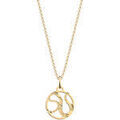 Colliers sur Grenoble : Collier Les Georgettes Collier Reptile dor&eacute; 16mm Jaune