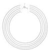 Collier Les Georgettes Collier Rivi&egrave;re argent&eacute; Blanc