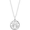 Collier Les Georgettes Collier Lion argent&eacute; 20mm Blanc