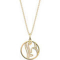 Collier Les Georgettes Collier Vierge dor&eacute; 20mm Jaune Grenoble