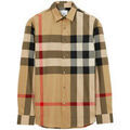 Chemises sur Grenoble : Chemise Burberry SHIRT 8071445 1001 BEIGE