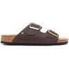 Mules Cubanas COMP100BROWN2 PELLE