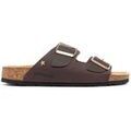 Mules Cubanas COMP100BROWN2 PELLE Mules femme sur Grenoble : Mules Cubanas COMP100BROWN2 PELLE