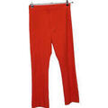 Pantalon Bershka Pantalon droit Taille 36 / S Orange Grenoble