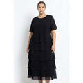 Robe Frank Walder Robe midi Taille 42 / XL Noir Robes sur Grenoble : Robe Frank Walder Robe midi Taille 42 / XL Noir