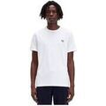 Tee-shirts sur Grenoble : T-shirt Fred Perry T-shirt Ringer col rond blanc