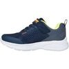 Baskets basses enfant Skechers Basket Junior &agrave; Scratch Squad-Pacer Bleu