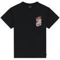 T-shirt Propaganda PRTS708-01 T-SHIRT-POCKET BLACK Grenoble
