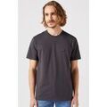 Tee-shirts sur Grenoble : T-shirt Wrangler 112351320-FADED BLACK