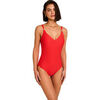 Maillots de bain Selmark Maillot de bain une pi&egrave;ce shapewear pr&eacute;form&eacute; SOLSTICE Orange