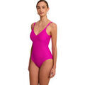 Maillots de bain Selmark Maillot de bain une pi&egrave;ce shapewear pr&eacute;form&eacute; SOLSTICE Rose