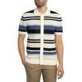 Polo Gant Polo &agrave; rayures textur&eacute;es Beige