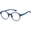 Lunettes de soleil enfant Polaroid PLD D841 Cadres Optiques, Bleu, 43 mm