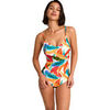 Maillots de bain Selmark Maillot de bain une pi&egrave;ce pr&eacute;form&eacute; OASIS Mare Blanc