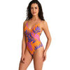 Maillots de bain Selmark Maillot de bain une pi&egrave;ce triangle CALYPSO Mare Orange
