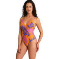 Maillots de bain sur Grenoble : Maillots de bain Selmark Maillot de bain une pi&egrave;ce triangle CALYPSO Mare Orange
