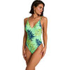 Maillots de bain Selmark Maillot de bain une pi&egrave;ce triangle CALYPSO Mare Vert
