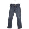 Jeans Maje Jean slim en coton bleu