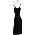 Robe S&eacute;zane Robe en coton noire Noir