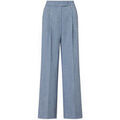 Pantalons sur Grenoble : Pantalons de costume Liu Jo Pantalon palazzo en tissu m&eacute;lang&eacute; Bleu