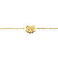 Bracelets Brillaxis Bracelet enfant en plaqu&eacute;-or Jaune