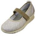 Chaussures Emanuela Chaussures Femme, Confort, Textile, SUN51 Beige Grenoble