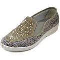 Chaussures d&eacute;contract&eacute;es femme sur Grenoble : Slip ons Emanuela Mocassin Femme, Confort, Textile, 2234LEO