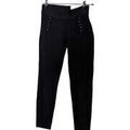 Pantalons sur Grenoble : Pantalon Zara Pantalon ajust&eacute; Taille 38 / M Noir multicolor
