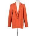 Vestes sur Grenoble : Veste S&eacute;zane Blazer orange Orange