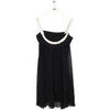 Robe courte Maje Robe en soie noire