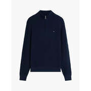 Pull Tommy Hilfiger Pull camionneur marine en coton