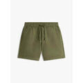 Shorts/Bermuda sur Grenoble : Short Tommy Hilfiger Bermuda vert fonc&eacute; en lin Vert