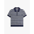 Polos sur Grenoble : Polo Tommy Hilfiger Polo marini&egrave;re marine Bleu