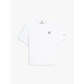 T-shirt Tommy Hilfiger T-Shirt blanc cass&eacute; Blanc