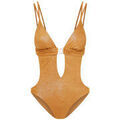 Maillots de bain sur Grenoble : Maillots de bain Liu Jo Maillot de bain une-pi&egrave;ce iridescent Beige