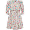 Robe courte Liu Jo Robe courte &agrave; fleurs Blanc