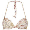 Maillots de bain Liu Jo Haut Push-Up Imprim&eacute; Beige