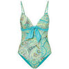 Maillots de bain Liu Jo Maillot de bain une pi&egrave;ce imprim&eacute; Vert