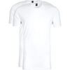 T-shirt Suitable Obambo T-Shirt Col Rond Blanc 2-Pack